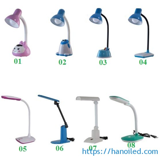 Đèn Học Để Bàn Pixar Chọn Màu + Tặng Chân Để, Kẹp Bàn và Bóng Đèn – Đèn  Chụp Kẹp Bàn Chống Cận Thị - Đèn Đọc Sách, Làm Việc - Chống